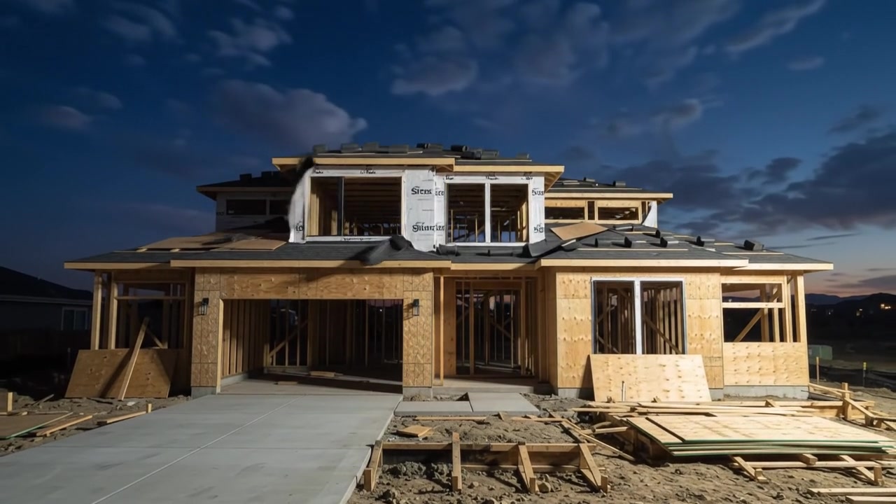 Afgebouwde woning